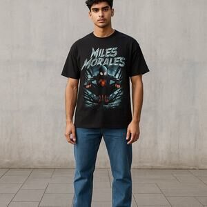 Marvel Men's T-Shirt size Medium Miles Morales